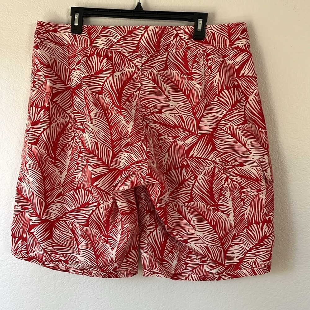 Polo by Ralph Lauren Red and White Swim Board Shorts - Picture 7 of 8